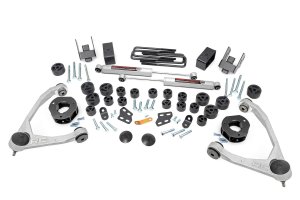 Chevrolet Silverado 1500 Suspension Lift Kit - Rough Country - 4.75 Inch Lift, N3 Shocks - '07-'13